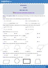 Đề thi học kì 1 Toán 6 - Đề số 8
